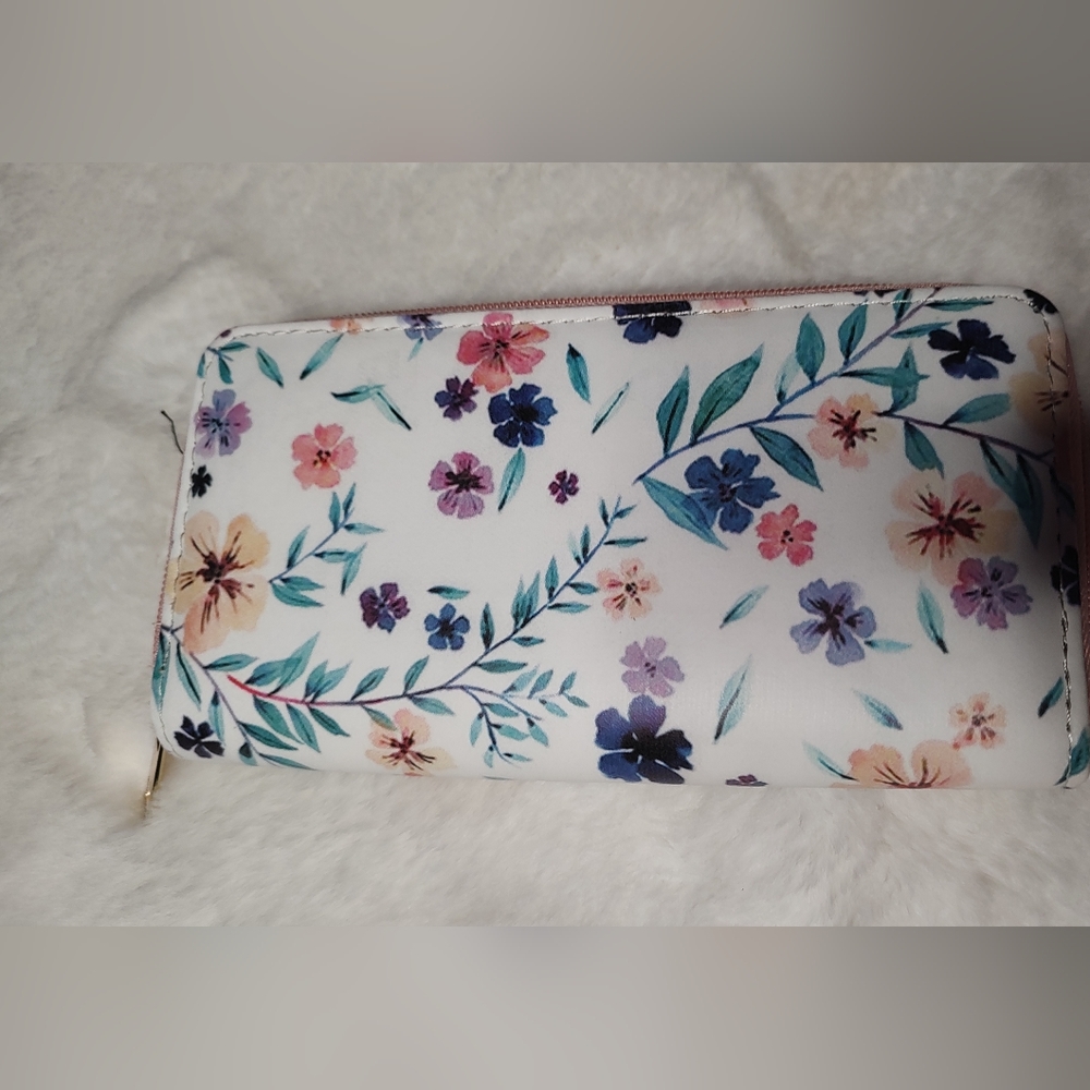 Floral Print Wallet